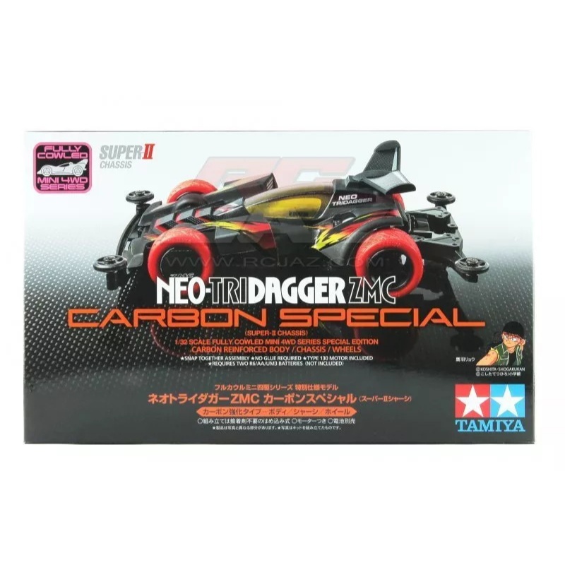 TAMIYA 95508 NEO-TRIDAGGER ZMC CARBON SPECAIL Super II Chassis
