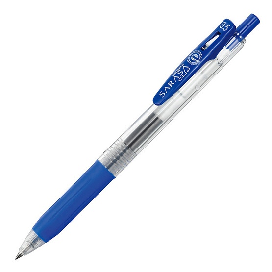 ปากกาเจล SARASA CLIP 0.5 mm. แบบกด น้ำเงิน/แดง/ดำ