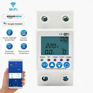 Tuya Wi-Fi อัจฉริยะอัตโนมัติ Reclosing Protector ตรวจสอบจอแส…