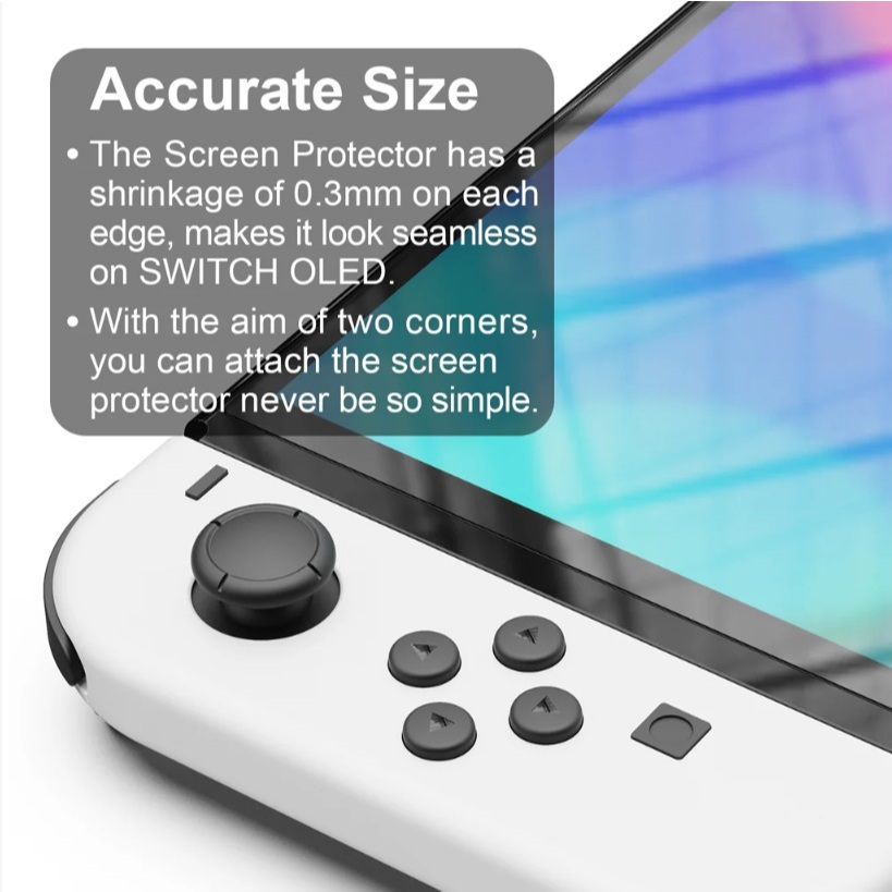 Skull & Co. Tempered Glass for Nintendo Switch OLED (2 Pack)