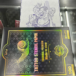 SLOW TATTOO STENCIL PAPER กระดาษลอกลายใช้กับเครื่องลอกลาย(ลอกมือได้)