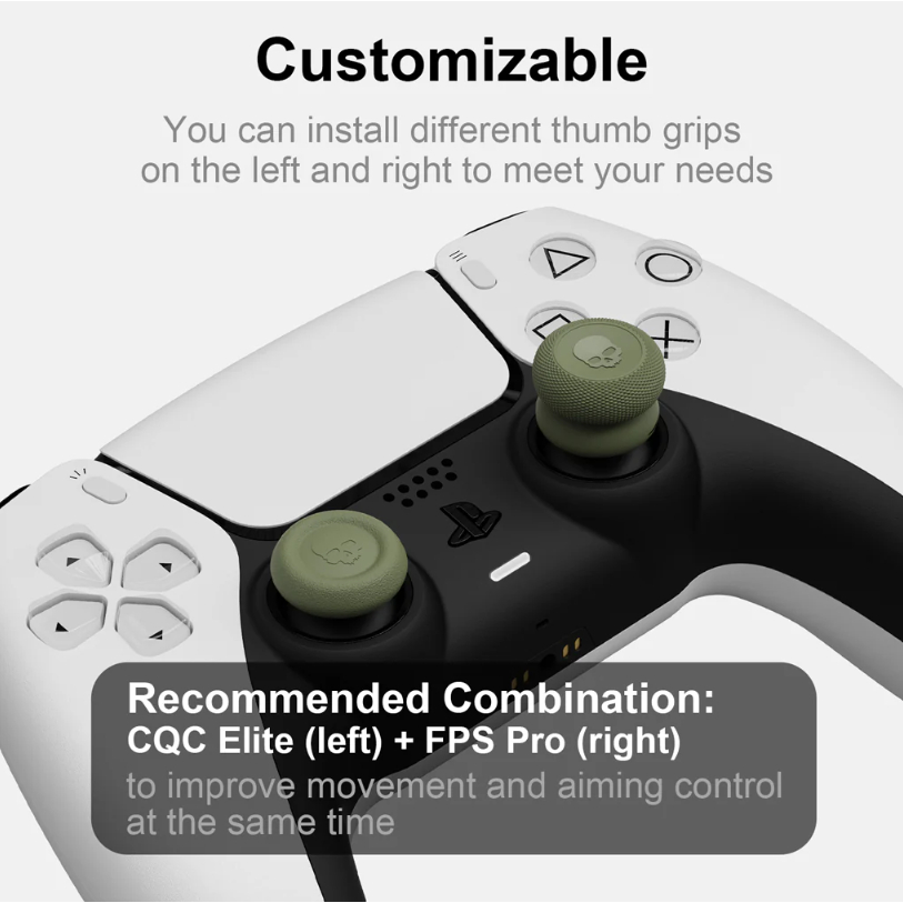 Skull & Co. Thumb Grip Set for PS4 PS5 JoyPro Controllers