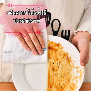 ส่งด่วน กระดาษซับน้ำมัน ทิชชู่ซักได้ กระดาษซับในครัว กระดาษเช็ดน้ำมัน ทิชชู่ซับน้ำมัน สำหรับห้องครัว 50/100แผ่น