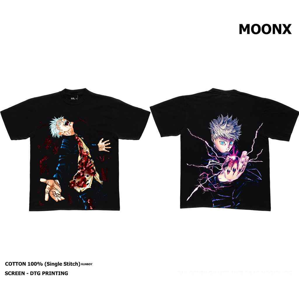 เสื้ออนิเมะ Gojo jujutsu kaisen | Anime Bootleg T-shirt | Manga Vintage Shirt