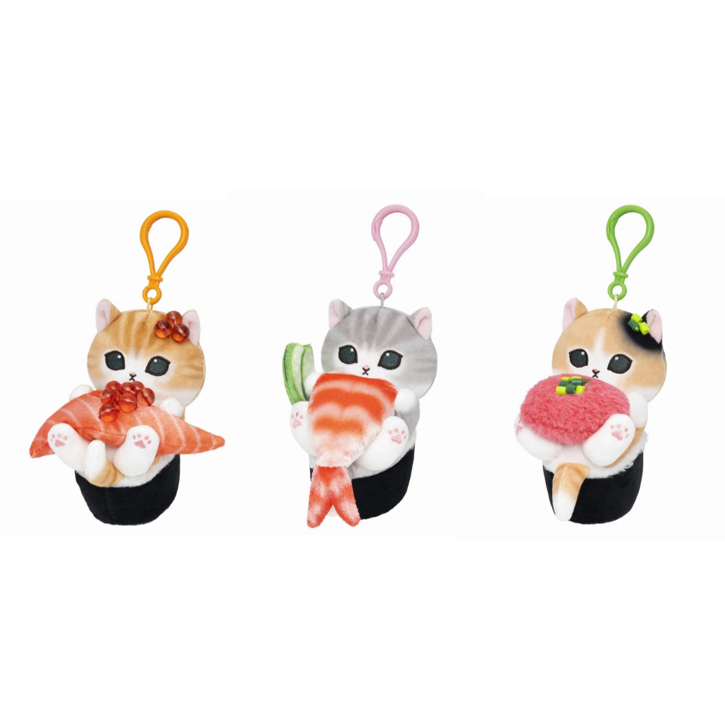 [Direct from Japan] mofusand Cat Plush doll Keychain Osushi Nyan Japan NEW
