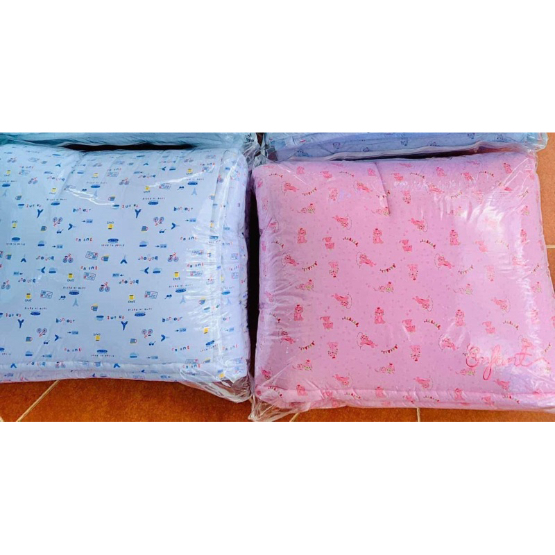 ผ้าห่มคอตตอนนวม ขนาด 6ฟุต  Enfant Absorba LittleWacoal เด็กโต คนโตใช้ได้ ไม่ร้อน กรณีไม่ทักเลือกลายร