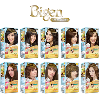แท้/ถูก Bigen Cream Color One Push บีเง็น วันพุช ง่าย จบแค่ "กด" บีเง็น ครีมคัลเลอร์