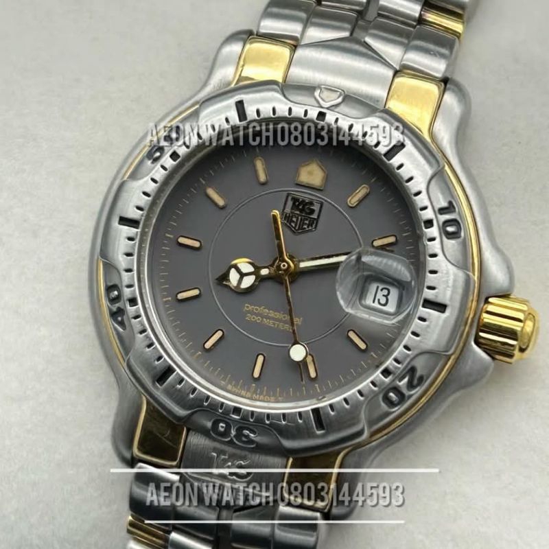 TAG Heuer Series 6000 18k&steel For Lady 28mm. Ref WH 1352
