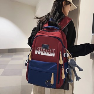 กระเป๋าเป้นักเรียนมัธยมต้นและมัธยมปลายสำหรับผู้หญิง ความจุให…