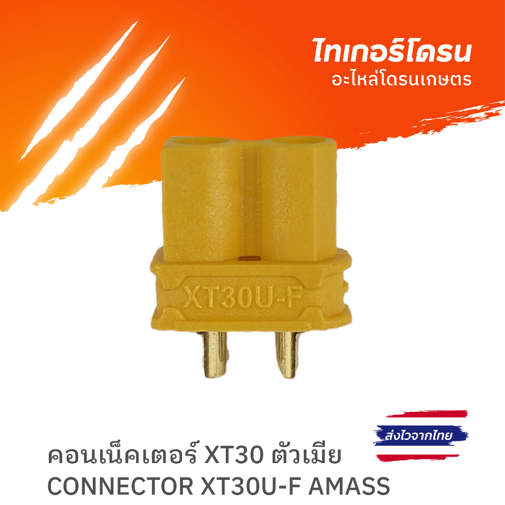 คอนเน็คเตอร์ XT30 ตัวเมีย/CONNECTOR XT30U-F AMASS