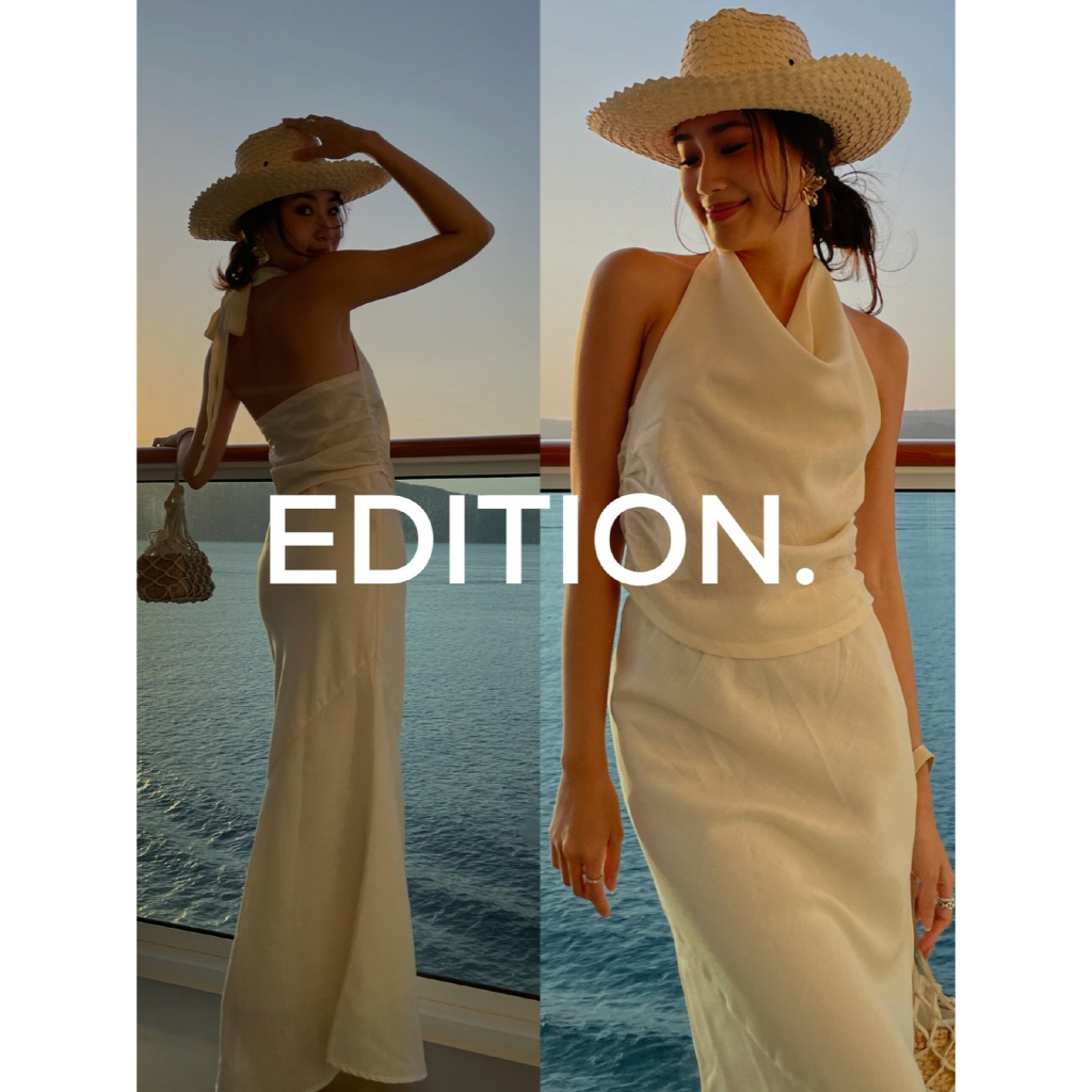 editionwear HALTER TOP