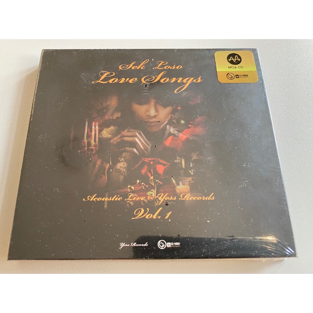 CD Sek Loso เสก โลโซ อัลบั้ม Love Songs Acoustic Live (MQA-CD) แผ่นซีล