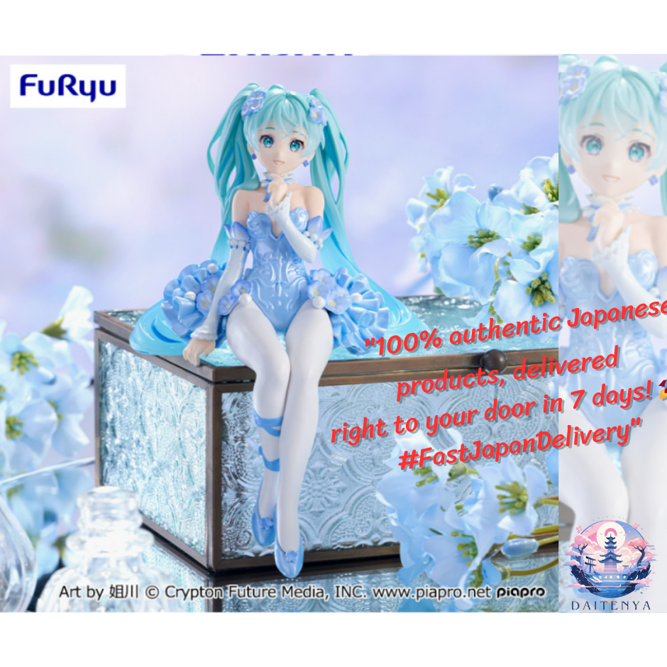 [FURYU] Hatsune MIKU Noodle Stopper Figure Flower Fairy Miku - Nemophila Edition