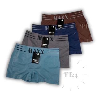 🚨New Collection🚨กางเกงในชาย_Maxx-Boxer 5ตัว ผ้าทอไร้ตะเข็บไร้รอยต่อผ้าใส่สบายกระชับไม่อึดอัด