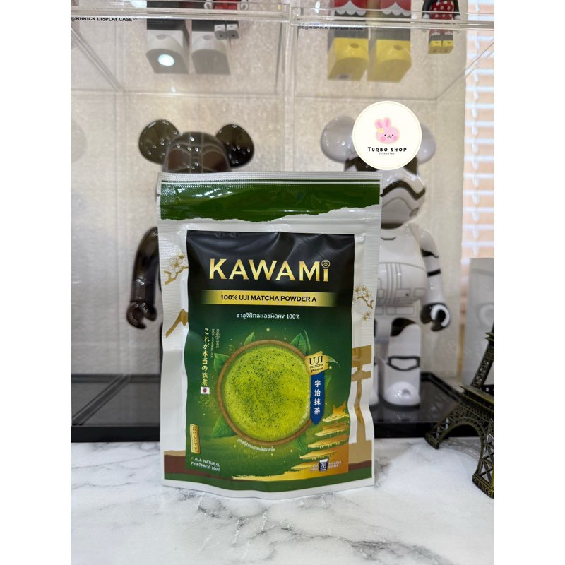 💥[พร้อมส่ง 🇹🇭]💥คาวามิ พรีเมี่ยมอูจิมัทฉะ 100% ขนาด 100 กรัม (Kawami Premium Uji Matcha Powder 100% s