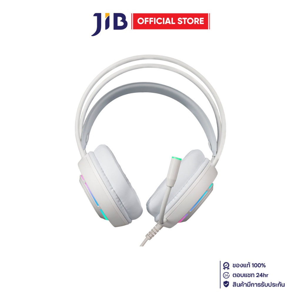 HEADSET (หูฟัง) EGA TYPE H12 (WHITE)