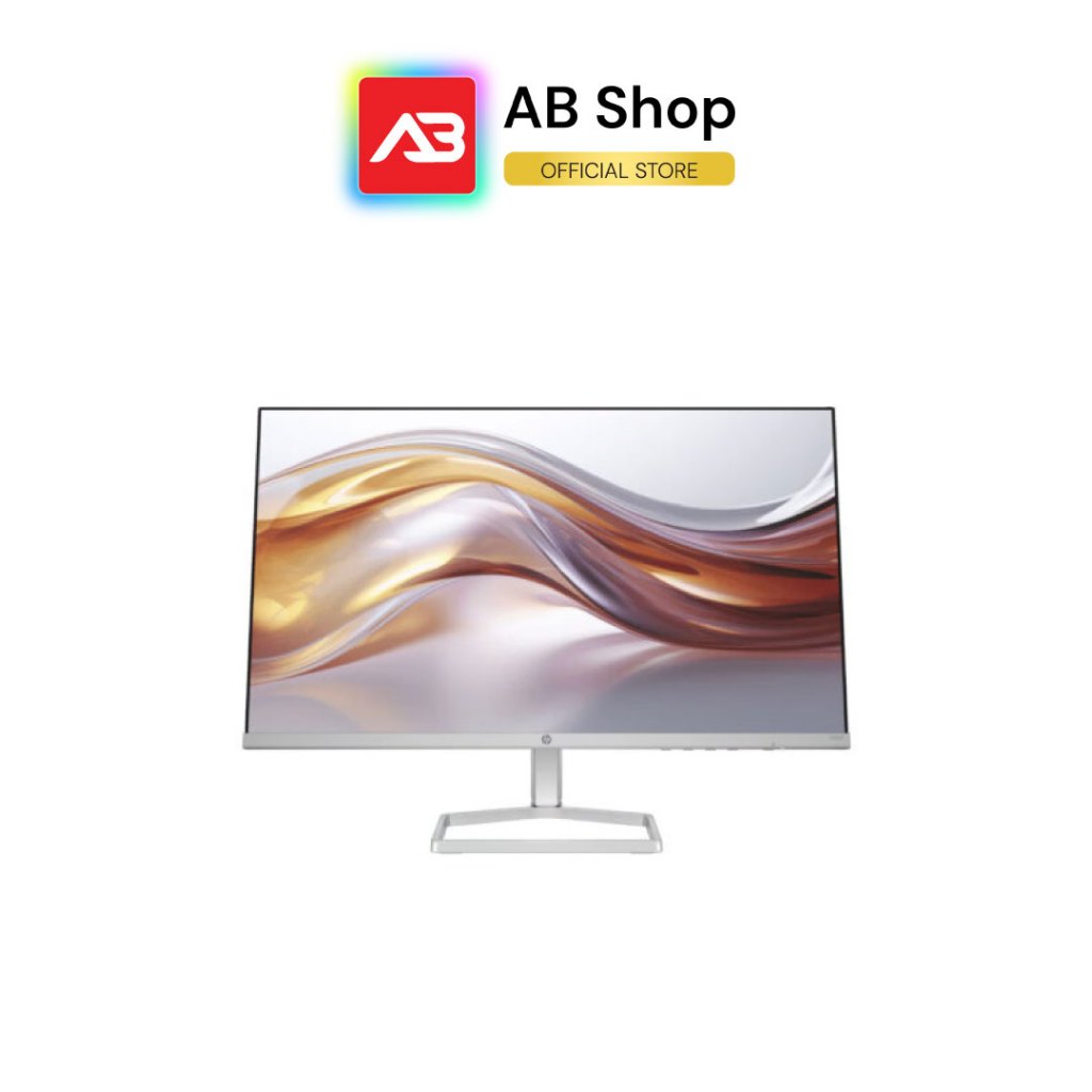 HP Monitor 27 ” IPS FHD(1920×1080) 100Hz มีลำโพง White รุ่น S5 527sa(94F49AA#AKL)