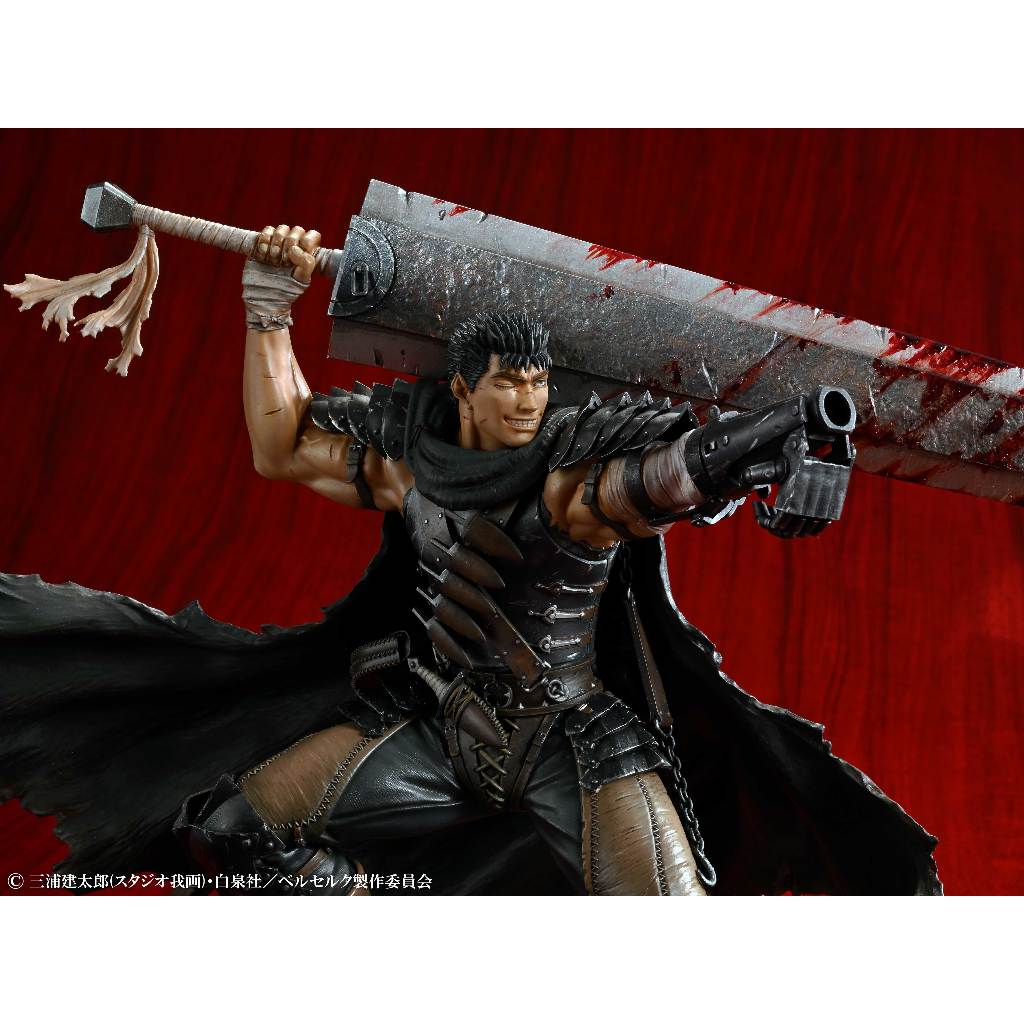 (524454) Guts Black Swordsman Ver.: Berserk 1/7 Scale by Medicos Entertainment