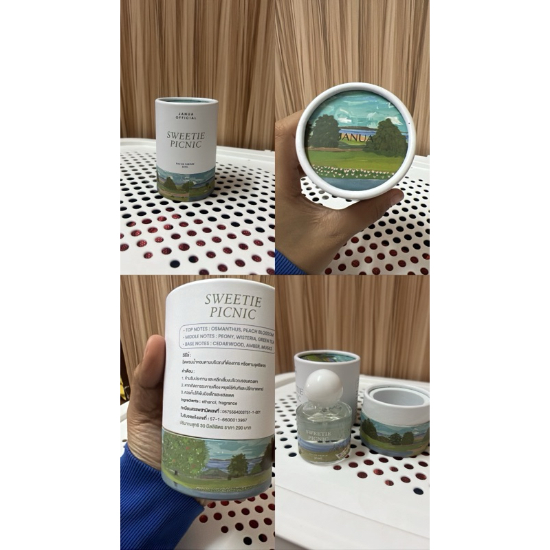 ขาวแล้ว❌janua กลิ่น sweet picnic ไม่เคยใช้ค่ะ ของแท้จากofficial