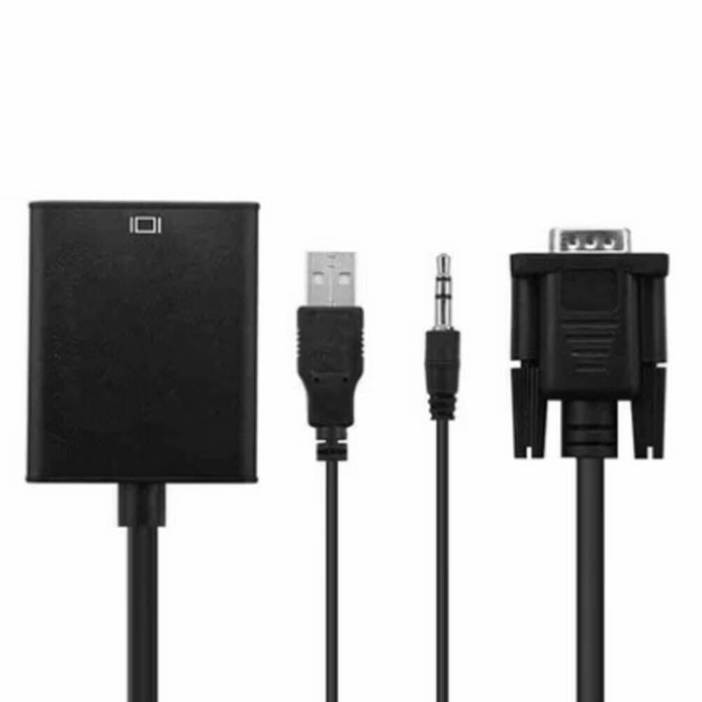 สายแปลง VGA to HDMI Full HD 1080 อุปกรณ์แปลงภาพ VGA เป็น HDMI - รูปที่ 2