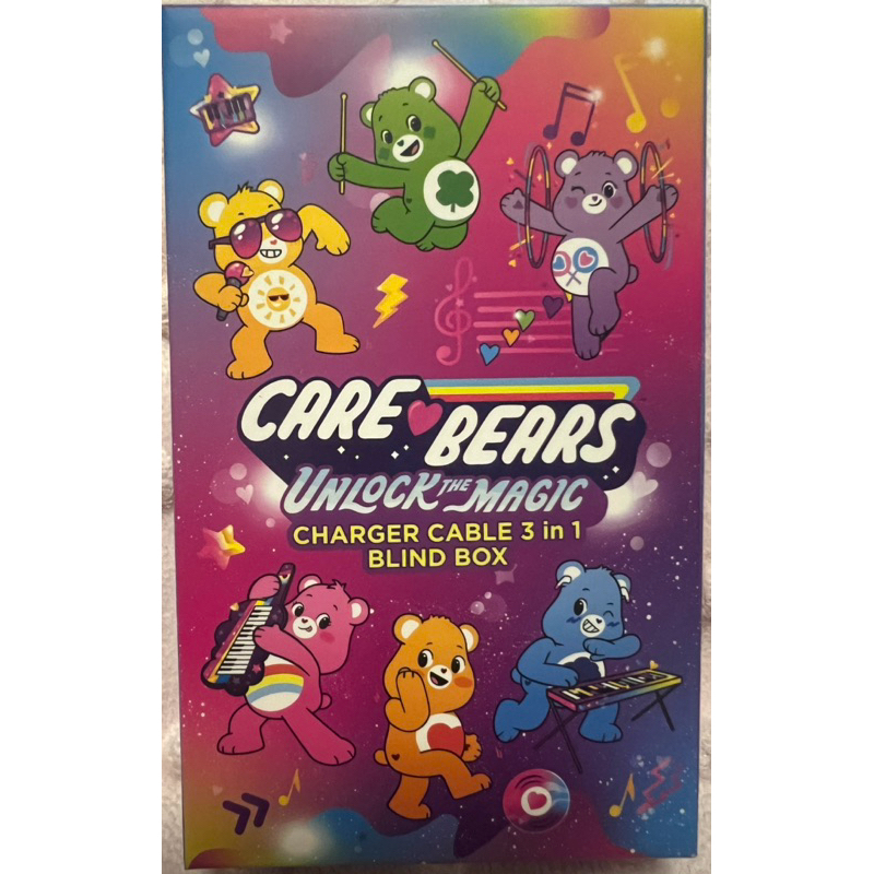 CARE BEARS สายชาร์จมือถือ 3 in 1 Care Bears 100W ยาว 1 เมตร