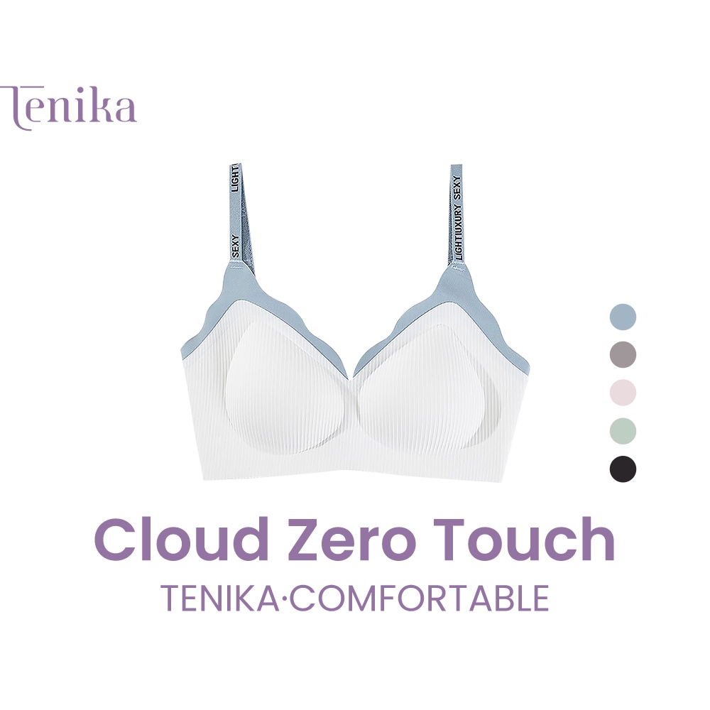 TENIKA เจลลี่บรา บราไร้ขอบ Cloud Zero Touch ไร้รอยต่อ ผ้ายืดหยุ่น ใส่สบาย ไร้โครง Bar-009