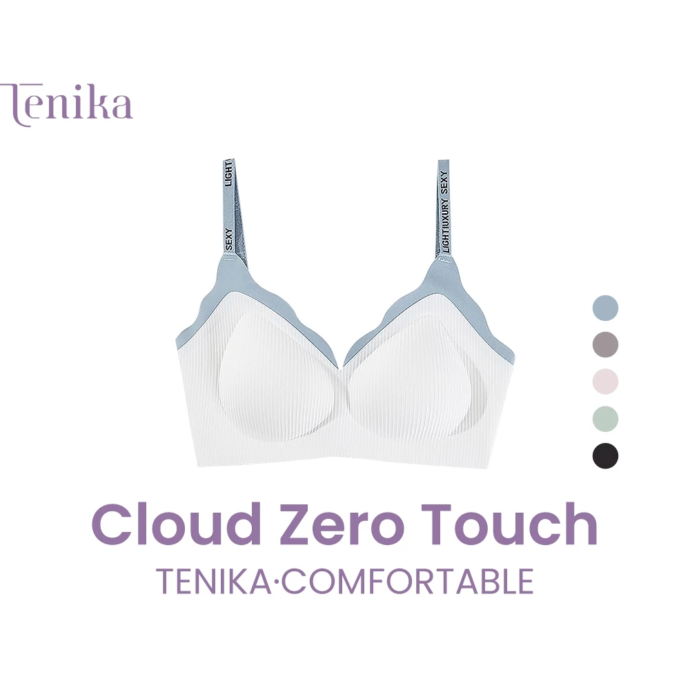 TENIKA เจลลี่บรา บราไร้ขอบ Cloud Zero Touch ไร้รอยต่อ ผ้ายืดหยุ่น ใส่สบาย ไร้โครง Bar-009
