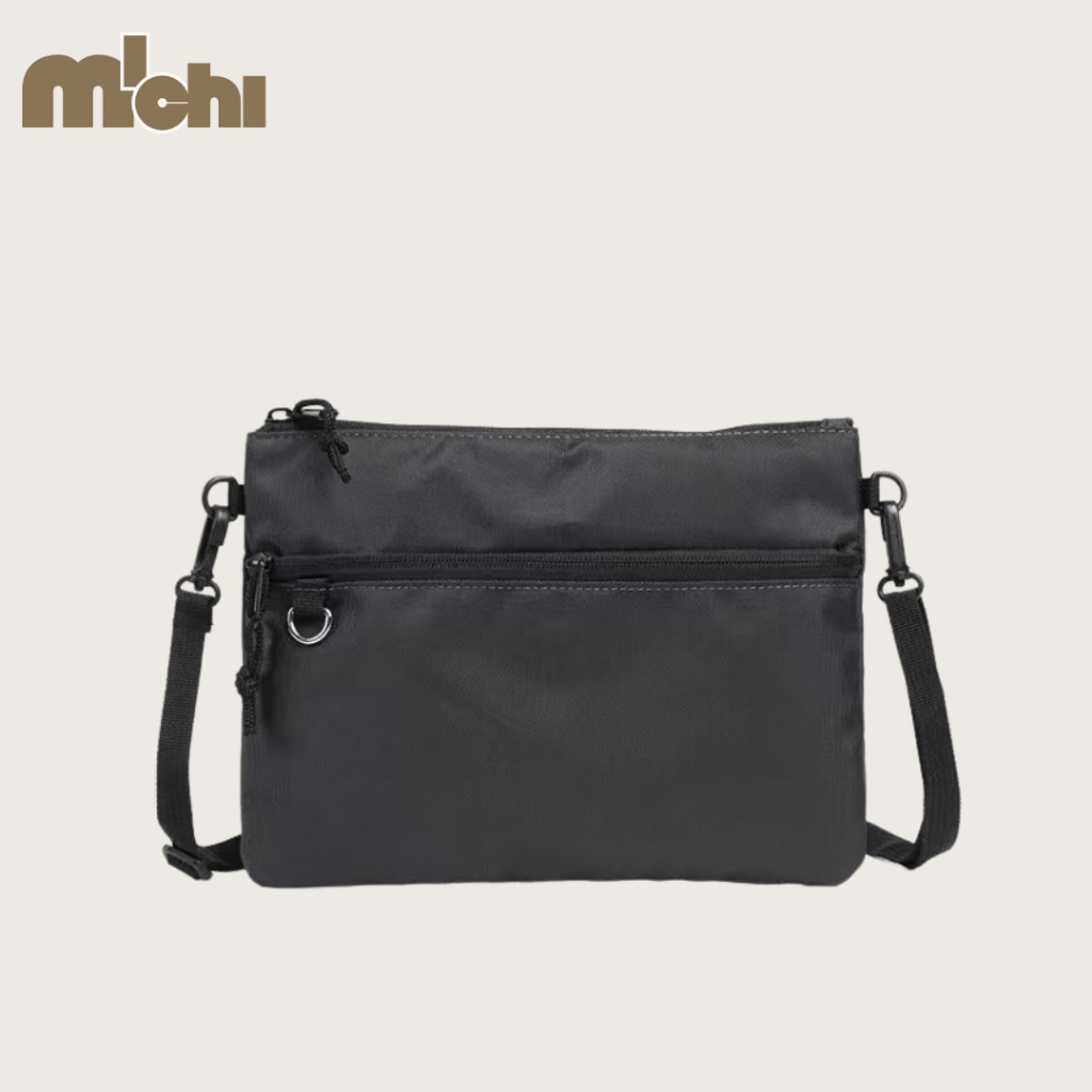 michis backpack กระเป๋าสะพายข้าง แมสเซนเจอร์ ผ้าไนลอน สำหรับชายหญิง