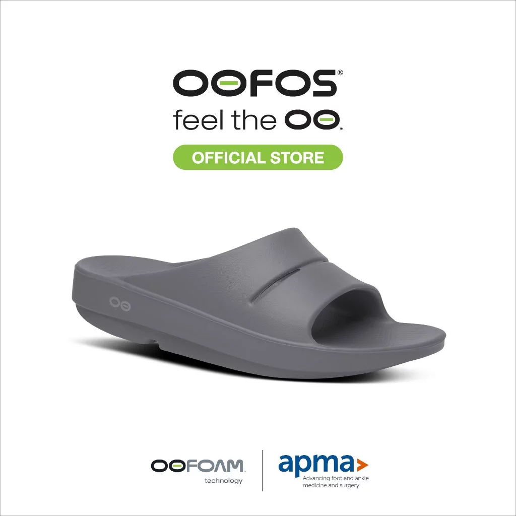 OOFOS Ooahh Slate - รองเท้าเพื่อการฟื้นฟู
