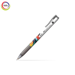 ปากกา FABER-CASTELL GRIP X-7 สีน้ำเงิน/แดง/ดำ แพ็ค10ด้าม แบบกด 0.5มม.