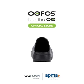 OOFOS Oocloog Black - รองเท้าเพื่อการฟื้นฟู