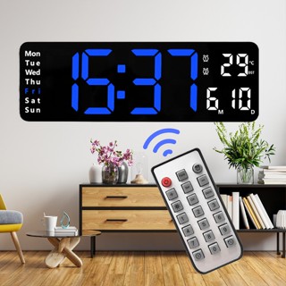 16นิ้ว/13 นิ้ว นาฬิกาดิจิทัล พร้อมรีโมตคอนโทรล อิเล็กทรอนิกส…