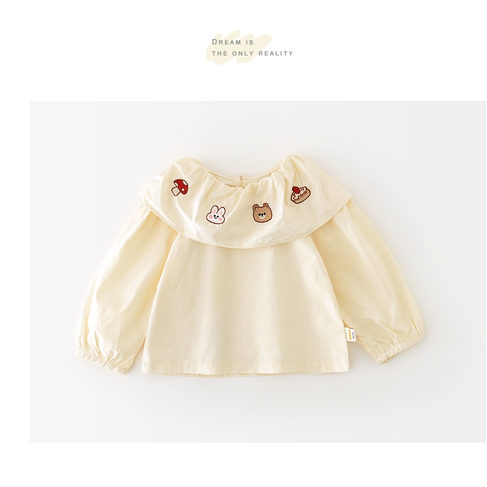 NT Baby – 099 (สินค้าพร้อมส่ง) ชุดจั๊มเอี๊ยม เอี๊ยมยีนส์ ลายการ์ตูน สไตล์เกาหลี น่ารัก เซ็ท2ชิ้น เสื้อ+เอี๊ยม ราคา ถูกที่สุด ดีลบีเคเค แกลเลอรีภาพที่ 6