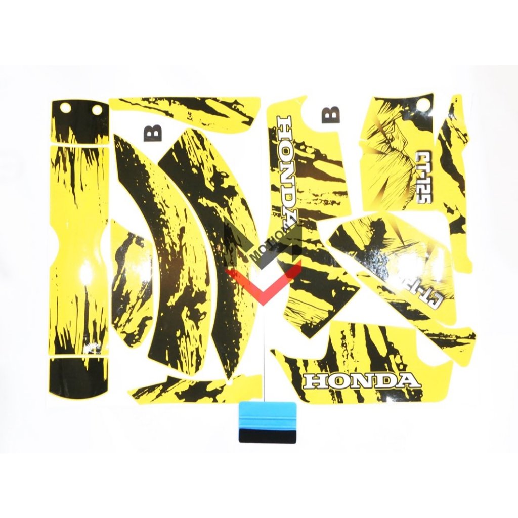 สติ๊กเกอร์ Trail Camo Motion J Honda CT-125