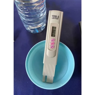 TDS ปากกา วัดค่าสารละลายในน้ำ รุ่น TDS-3 - Cream ปากค่าวัดค่าน้ำ วัดค่าTDS พร้อมถ่าน