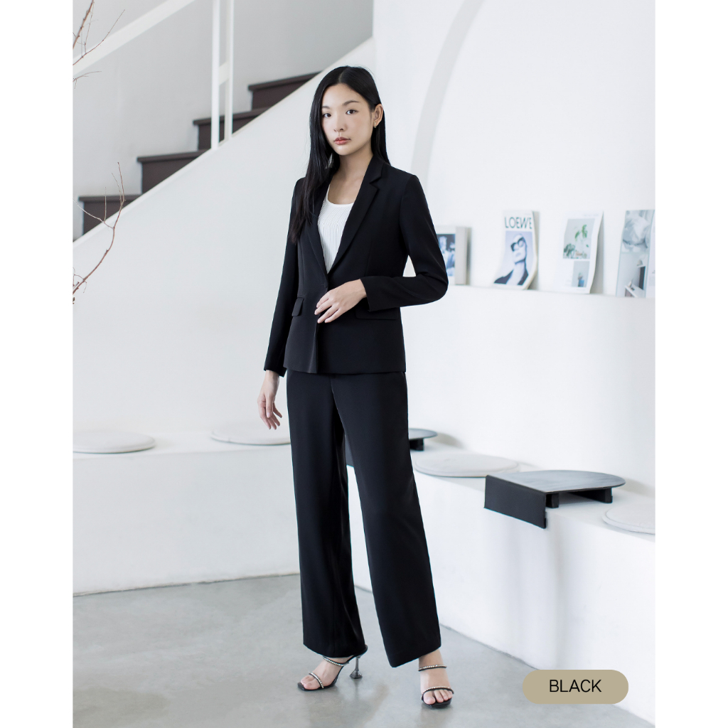 AIRI -  OLIVIA PANTS กางเกงขายาวเอวสูง | 6 Color (**New Color**)