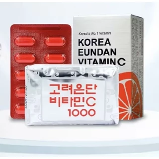 วิตตามินซีเกาหลีโคเรียอึนดัน Korea Eundan 60 เม็ดมีแบบมีกล่อง