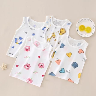 เสื้อกล้ามเด็กอ่อน ผ้าเย็นใยไผ่ นิ่มเย็นพิเศษ 2025 ชุดเด็กผ้าใยไผ่ แรกเกิด - 3 ปี เสื้อกล้ามเด็กเล็ก ใส่สบาย ไม่ร้อน