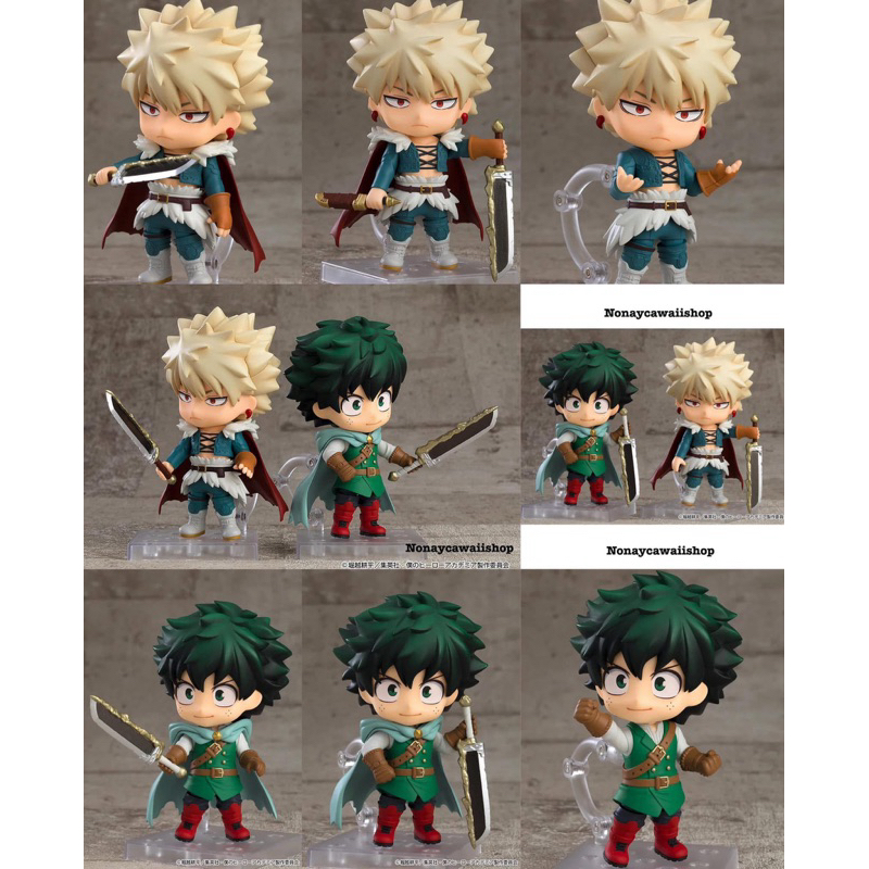 Nendoroid Izuku Midoriya: Jukketsu Costume Ver. & Nendoroid Katsuki Bakugo: Jukketsu Costume Ver.