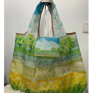 A039 กระเป๋าใส่ของ พกพาง่าย มี12ลายให้เลือก เนื้อผ้าเบาสบาย แห้งไว ใส่ของได้เยอะมาก สินค้าพร้อมส่ง