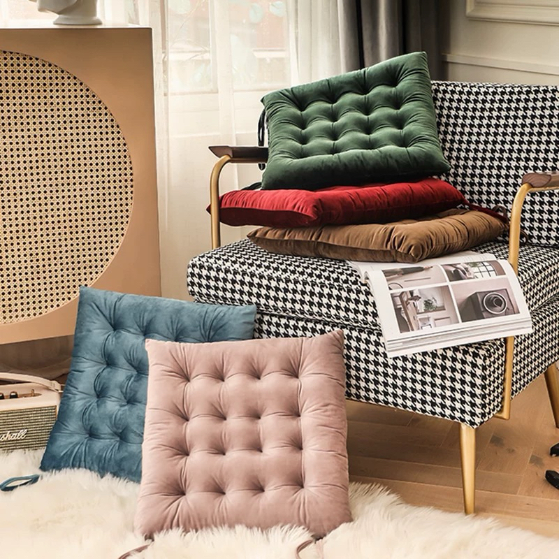 เบาะรองนั่ง ลายมาใหม่ หมอนรองนั่ง นุ่มสบาย ดีไซน์น่ารัก คุณภาพดี มาตรฐานการส่งออก พร้อมส่งที่ไทย