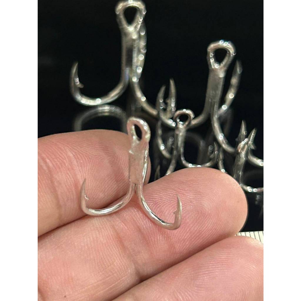 A-ACC Decoy Y-S22 ตาเบ็ด 3 ทาง Treble Hook รูปที่ 3