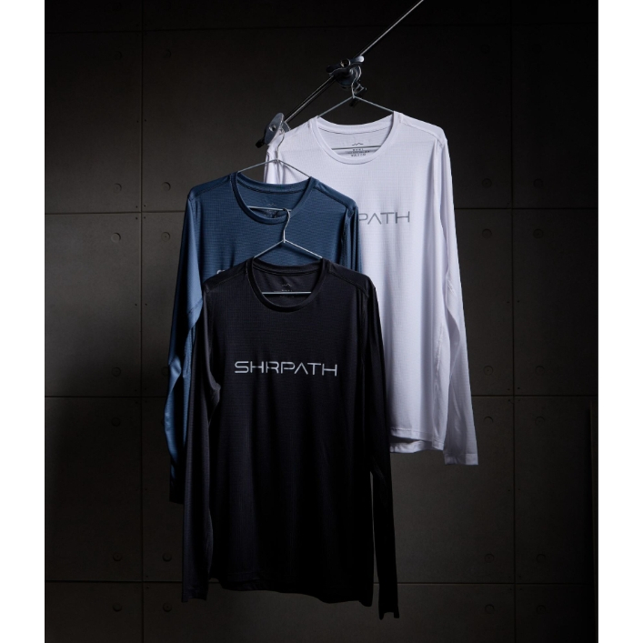 SHRPATH LIGHT RUNNING SHIRT LONG SLEEVE เสื้อวิ่งแขนยาว กันแดดดี น้ำหนักเบา ระบายอากาศได้ดี แห้งเร็ว ใส่สบาย UNISEX - รูปที่ 4