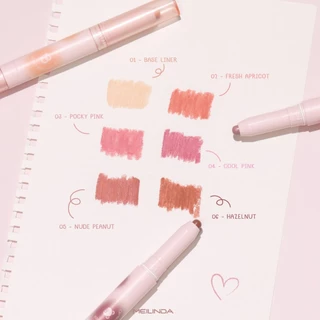 MEILINDA Crayon over liner (ลิปไลเนอร์) MC2079 ลิปไลเนอร์ ultra soft เนื้อนุ่มลื่นมาก ลิปไลเนอร์ในรูปแบบ OVER LIP