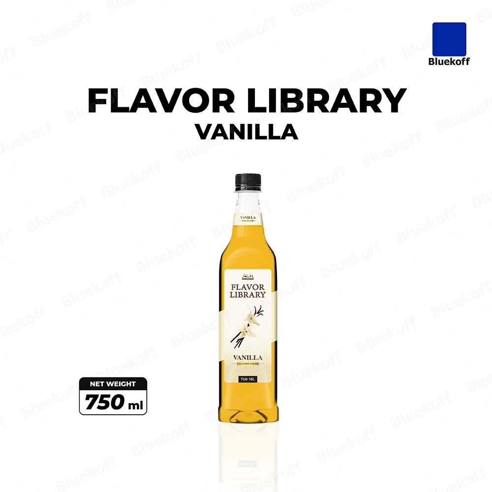 Bluekoff ไซรัป Flavor Library Vanilla 750 ml.