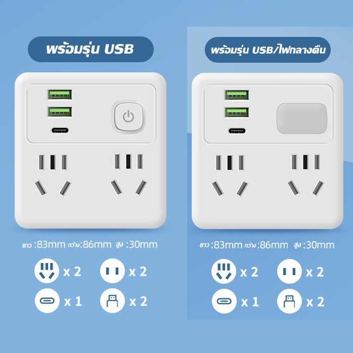 🔌ปลั๊กอัจฉริยะ🔌ปลั๊กไฟอัจฉริยะ ปลั๊กไฟ สั่งงานผ่านมือถือ ประเภทรูเสียบเยอะ ขนาดชิ้นเล็ก ฟังก์ชันใช้จริงรวมใน 1เครื่อ - รูปที่ 7