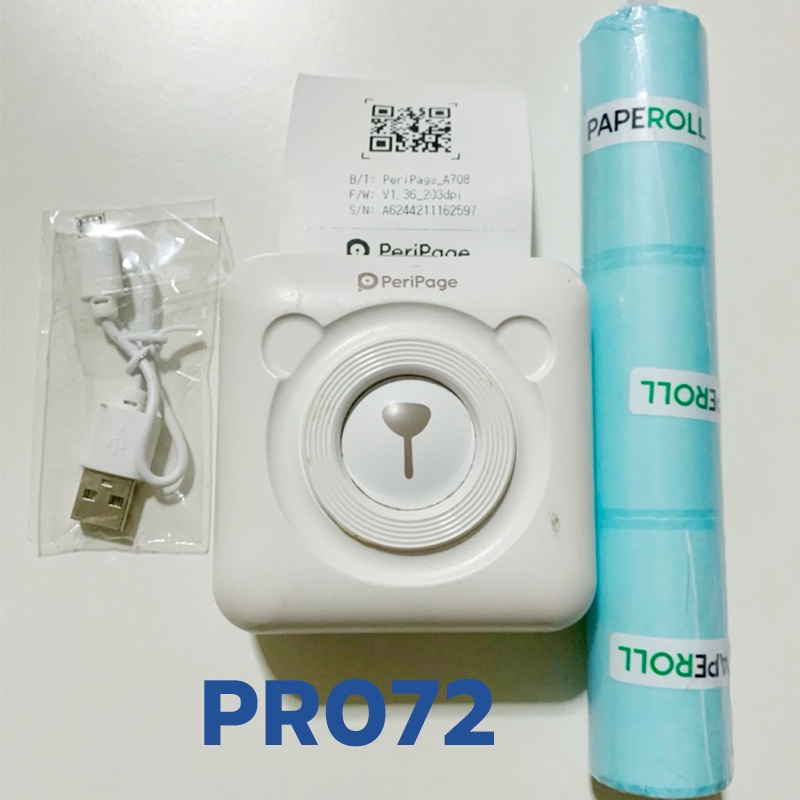 รวม เครื่องพิมพ์ความร้อน Peripage Paperang NIIMBOT Flash ปริ้นหมี ฉลาก บาร์ ใบเสร็จ thermal printer 