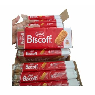 Lotus Biscoff Biscuitขนาด186g ยกลัง(มี12แพ็ค)แยกซีล/ละ2ชิ้น …