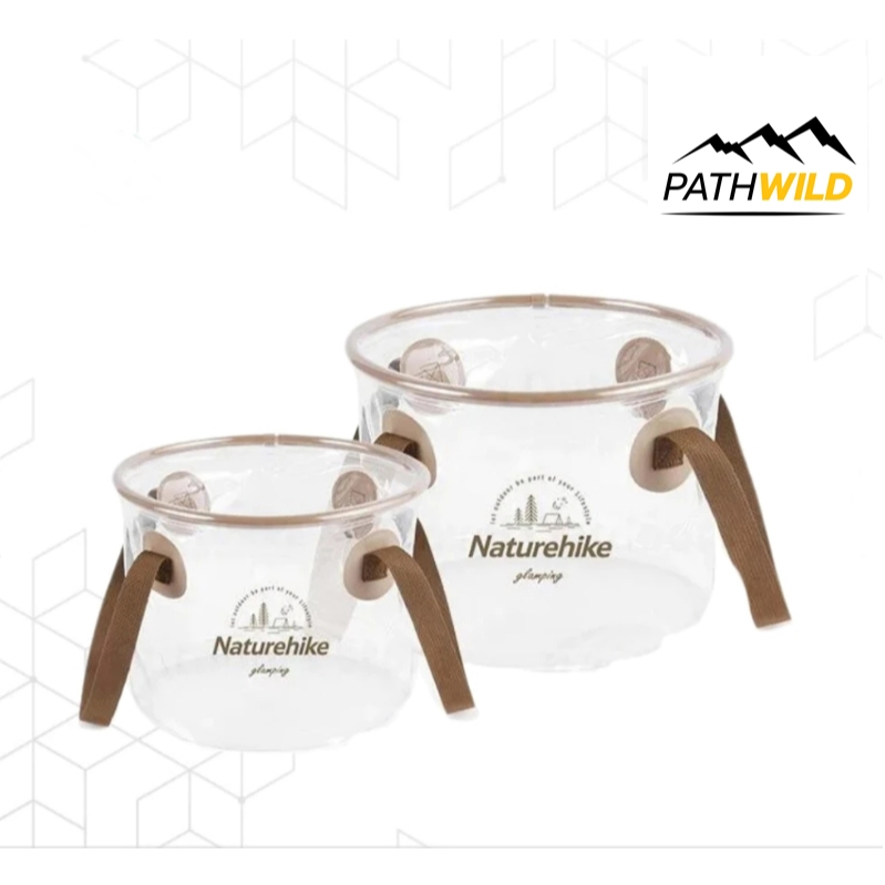 NATUREHIKE Foldable Round Bucket NH20SJ040 ถังน้ำพับได้ขนาด 10L และ 20L