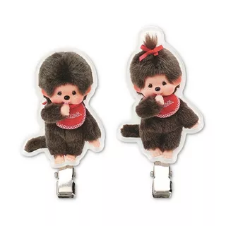 กิ๊บติดผมลายมอนชิชิ อะครีลิคไดคัท Monchhichi Body [วัสดุ] เรซินอะคริลิค เหล็ก [ขนาด] ประมาณ สูง 5 x กว้าง 3.5 ซม.